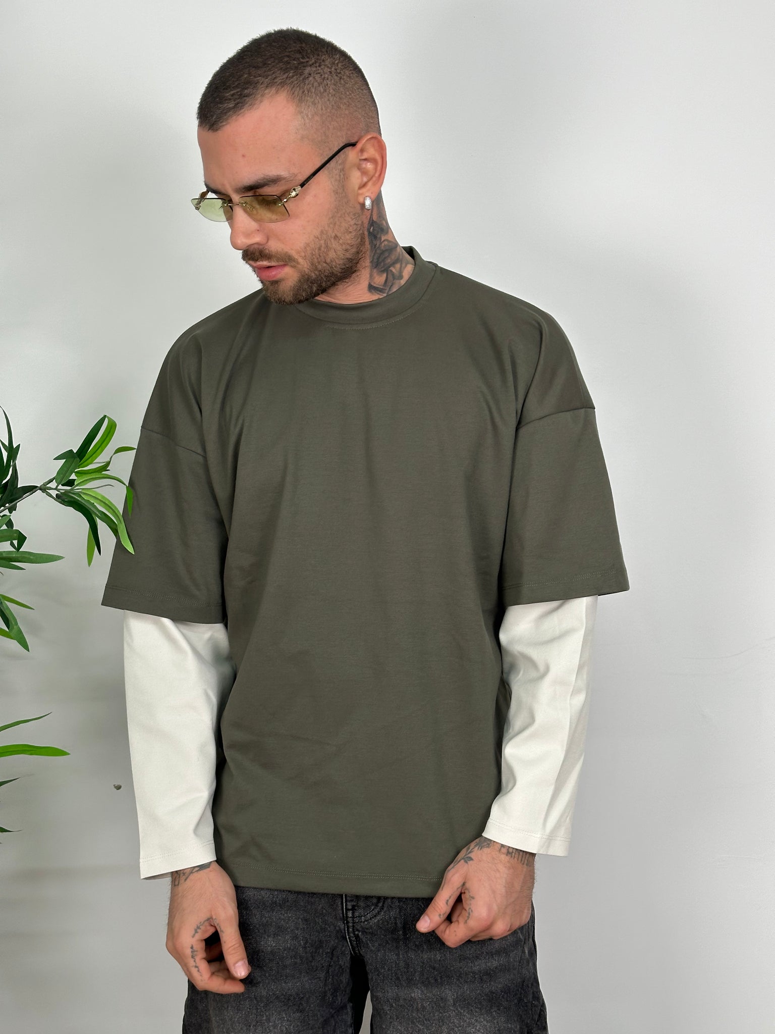 Shirt ambition double bicolor