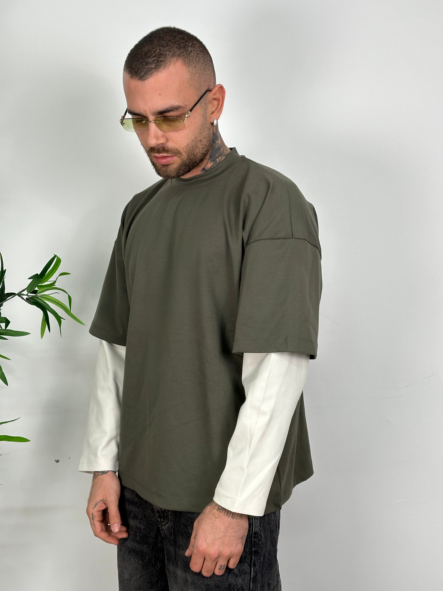 Shirt ambition double bicolor