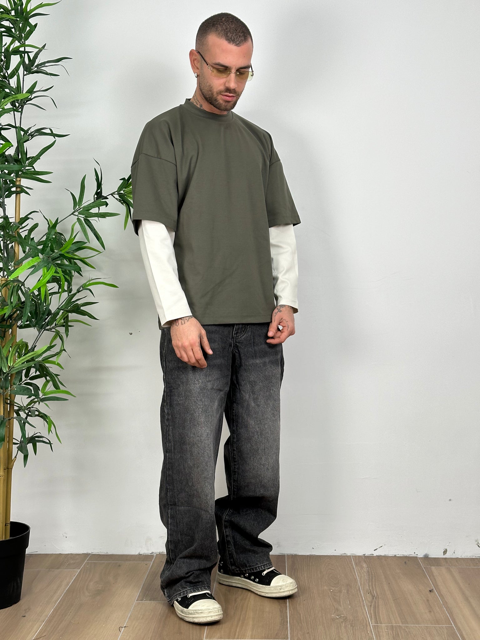 Shirt ambition double bicolor