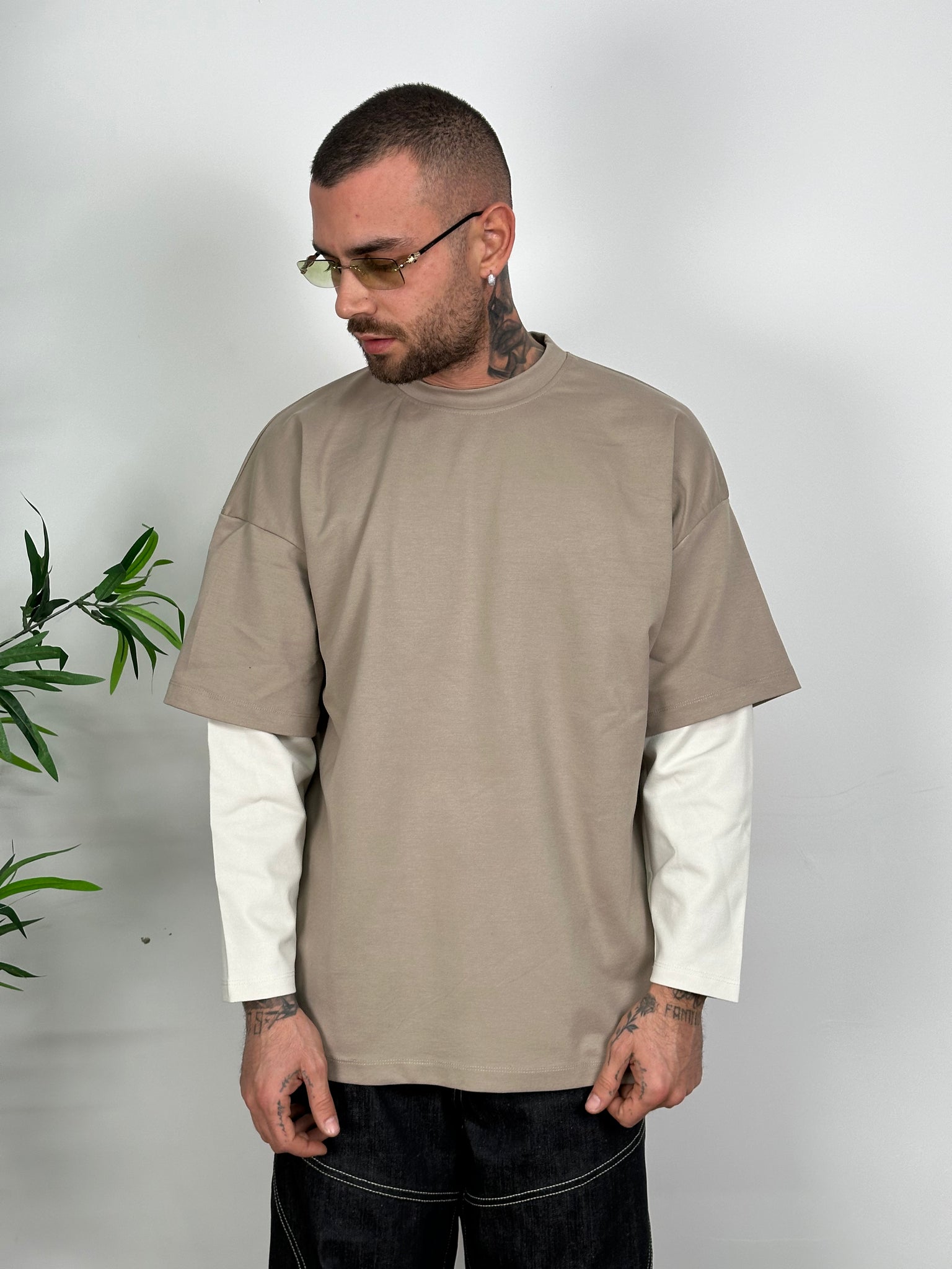 Shirt ambition double bicolor