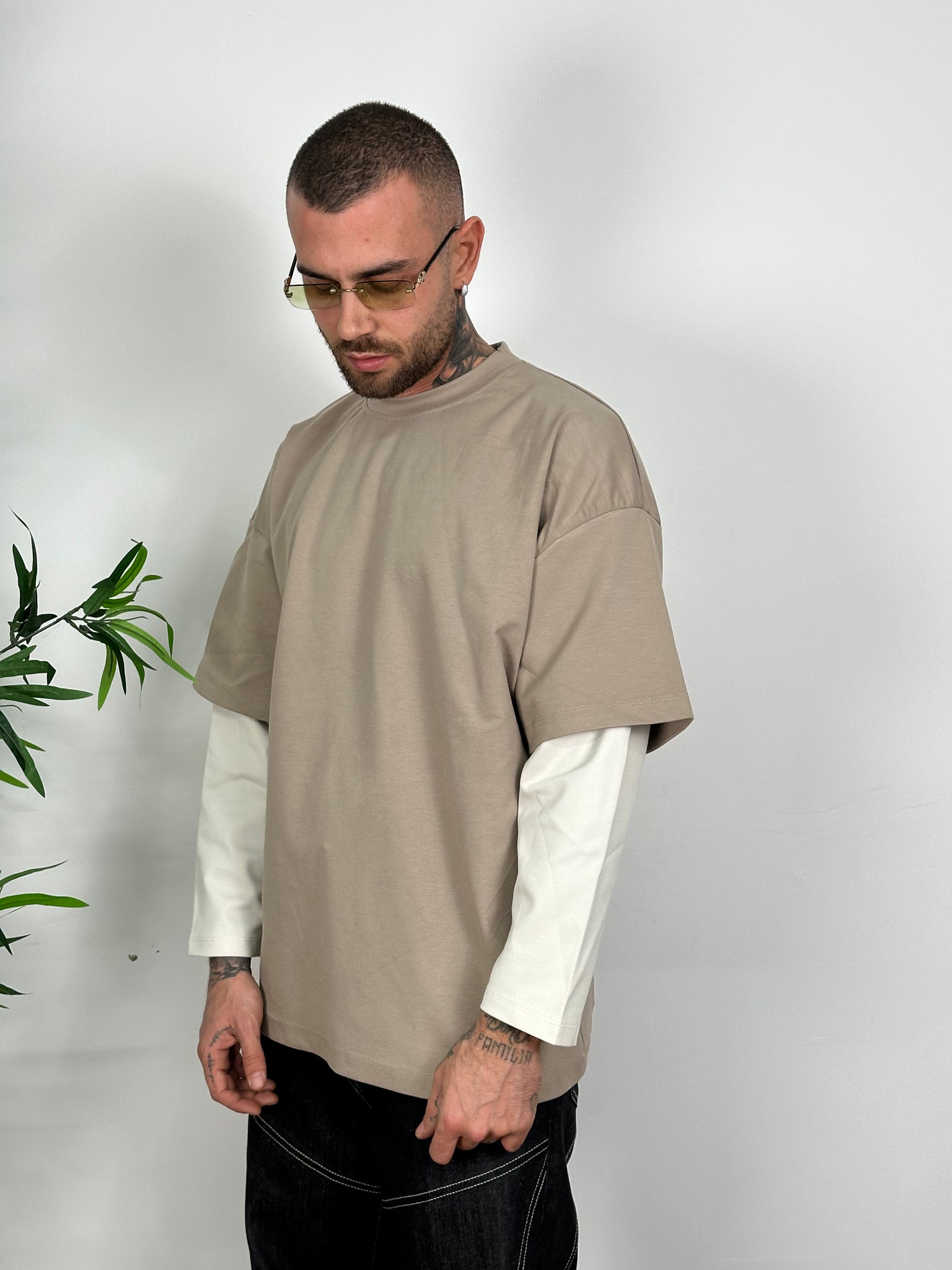 Shirt ambition double bicolor