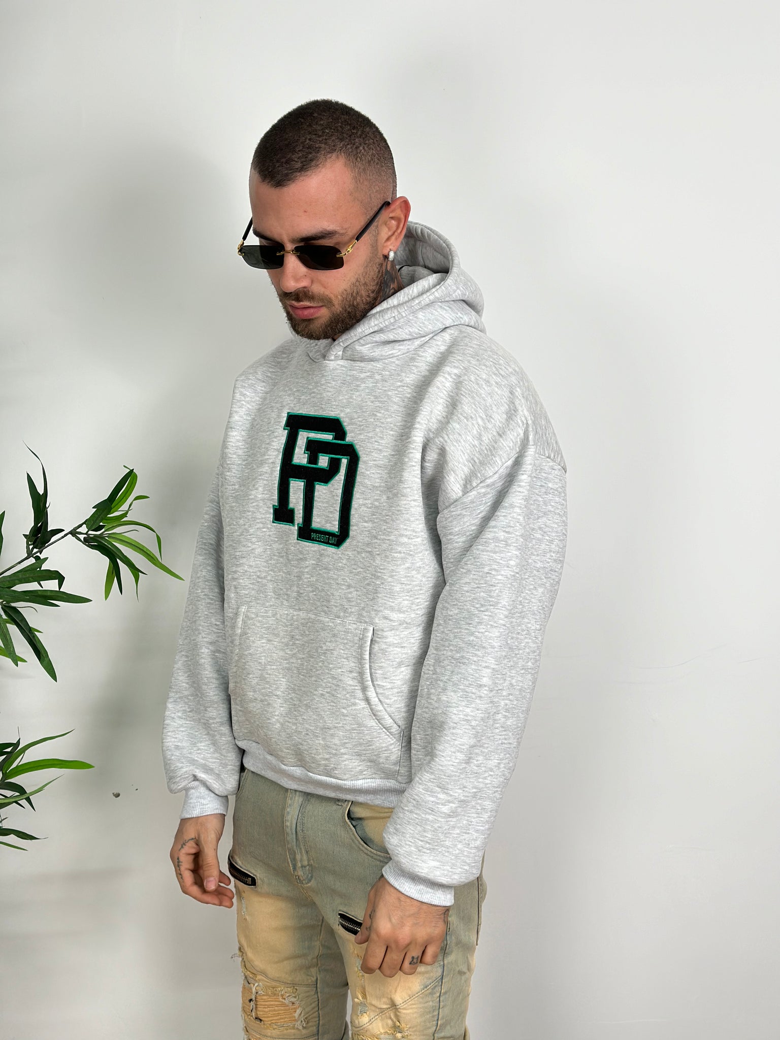 Hoodie ricamo PD