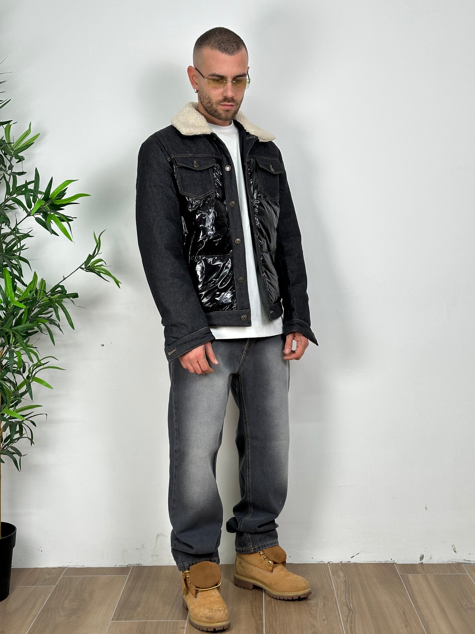 Jacket bear skin