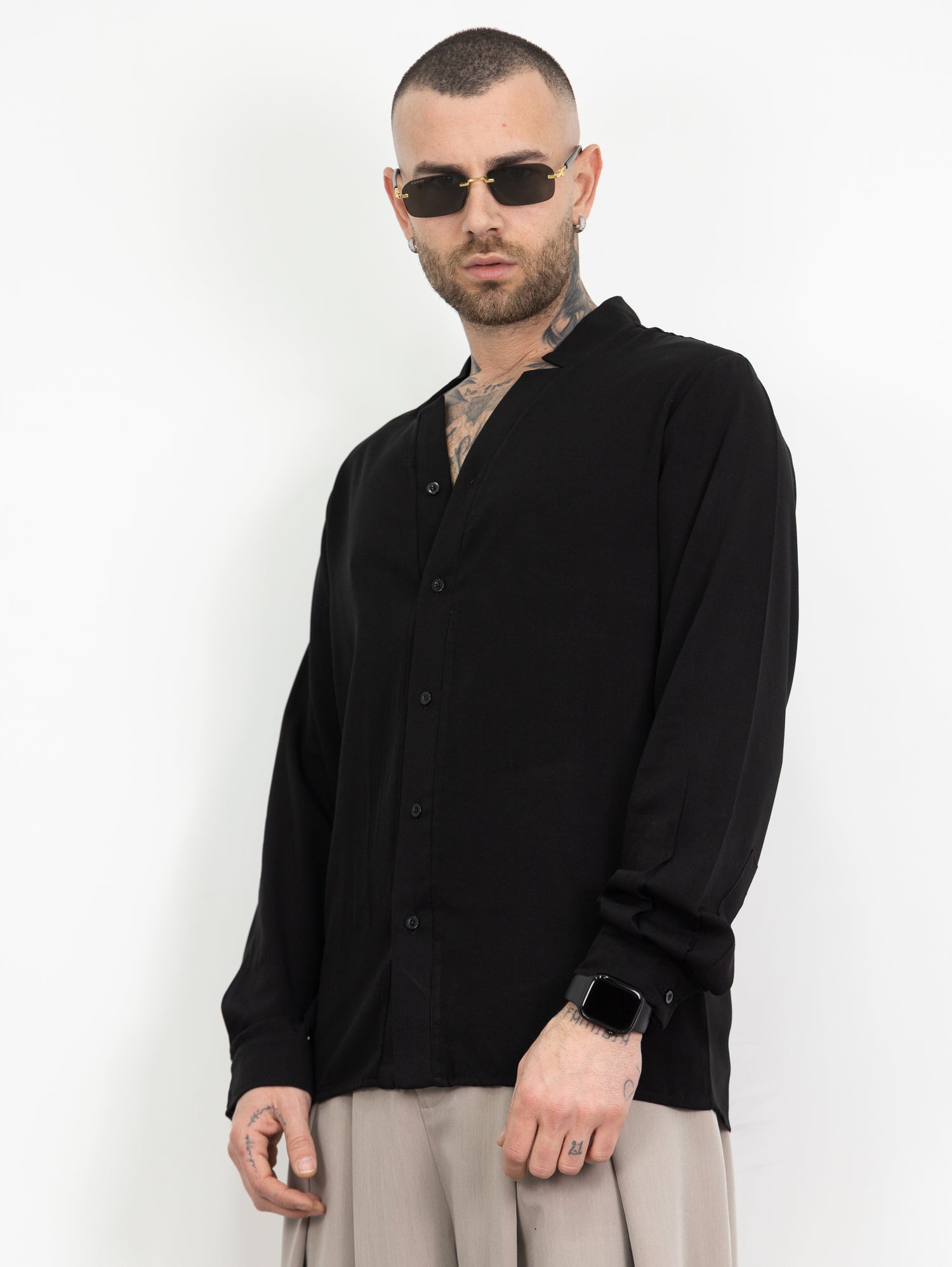 Camicia satin