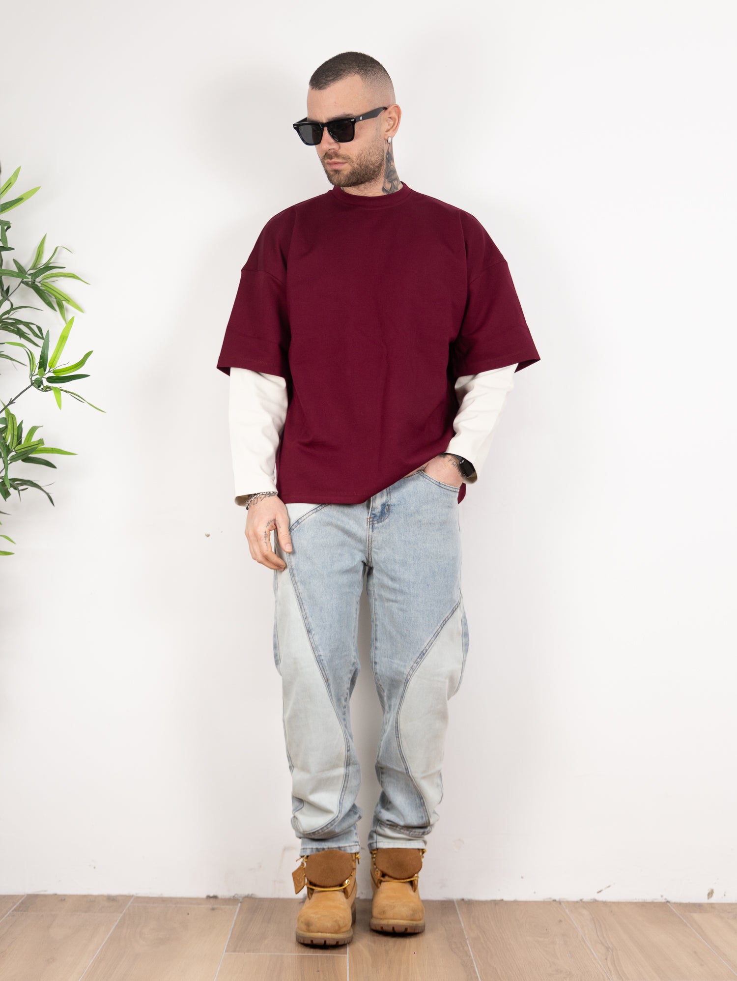 Shirt ambition double bicolor