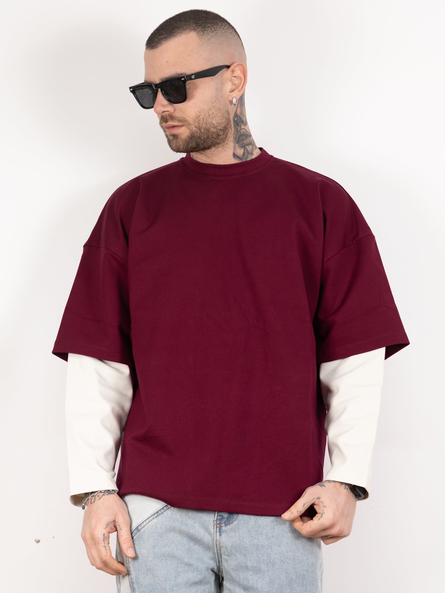 Shirt ambition double bicolor