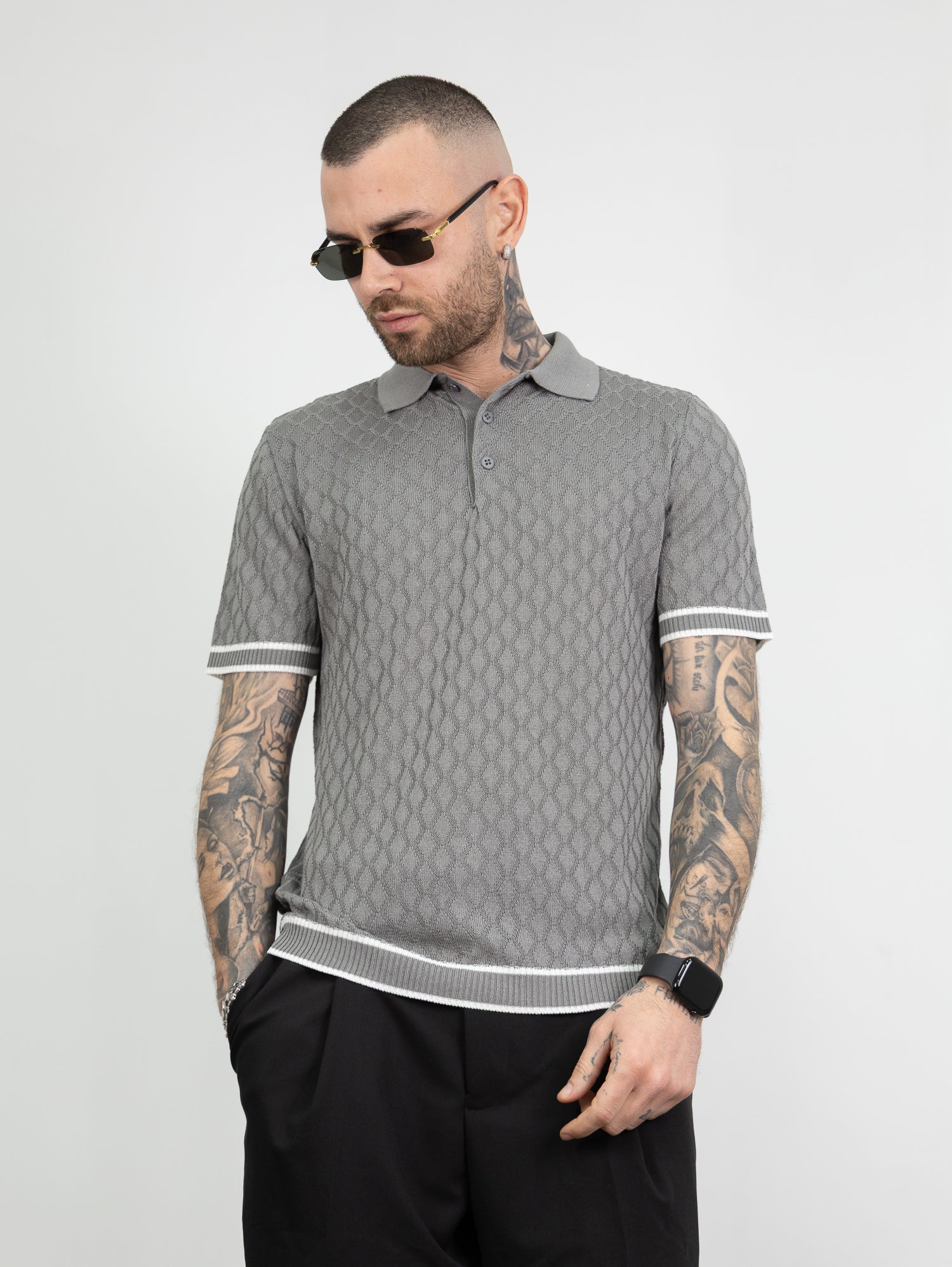 Polo bicolor njb