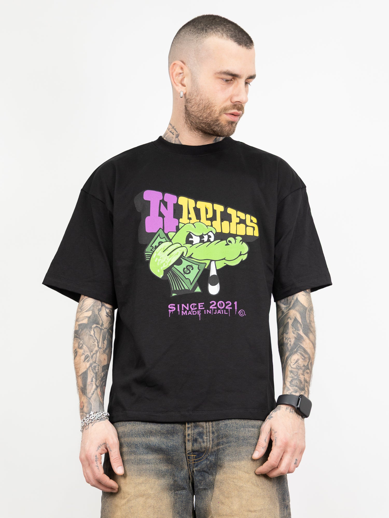 t-shirt crocodile