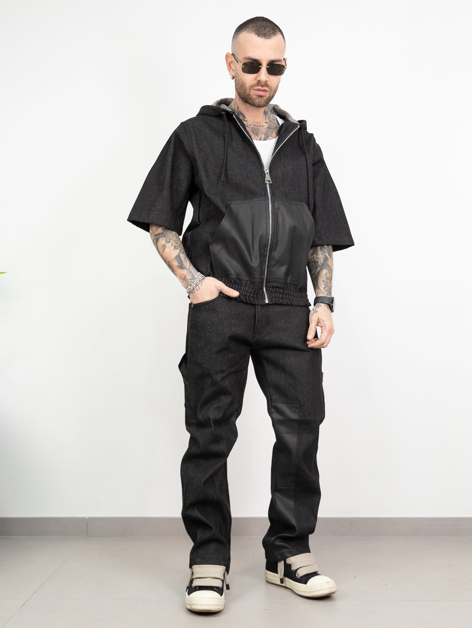 Coordset spalmato black